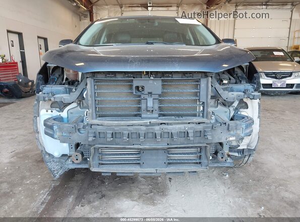 2FMPK3K90KBB37717 2019 FORD EDGE Blue Вид спереду