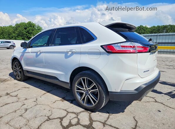 2FMPK3K90LBB14133 2020 FORD EDGE Белый Задняя левая четверть