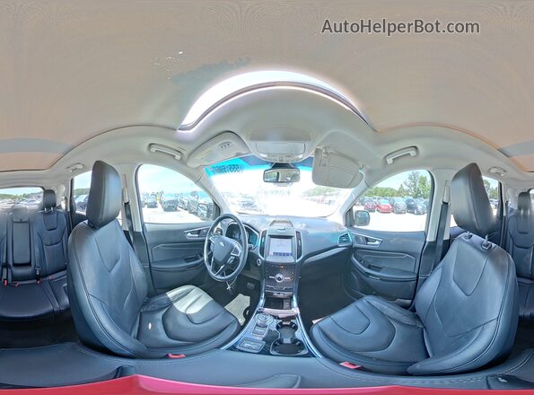 2FMPK3K90LBB14133 2020 FORD EDGE Белый Вид наклейки с VIN-кодом