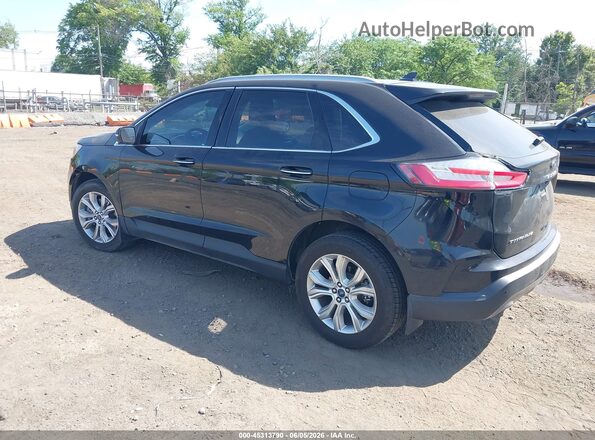 2FMPK3K90MBA18424 2021 FORD EDGE Черный Задняя левая четверть