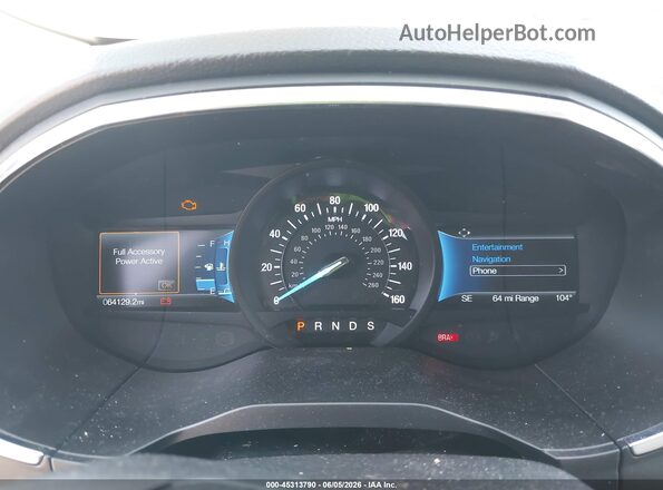 2FMPK3K90MBA18424 2021 FORD EDGE Черный Вид задних сидений