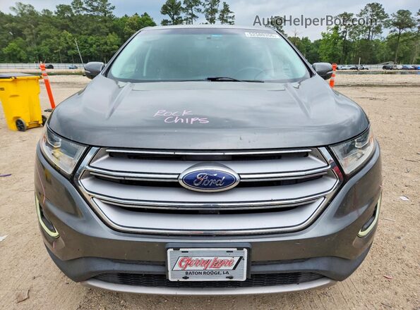 2FMPK3K91GBB86903 2016 FORD EDGE Black Vista frontal