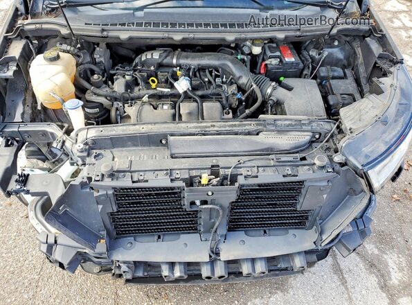 2FMPK3K91HBB17453 2017 FORD EDGE Gray ძრავის განყოფილების ხედი