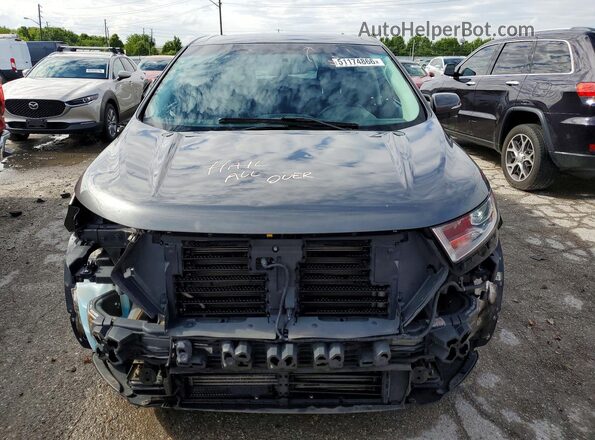 2FMPK3K91HBB17453 2017 FORD EDGE Gray წინა ხედი