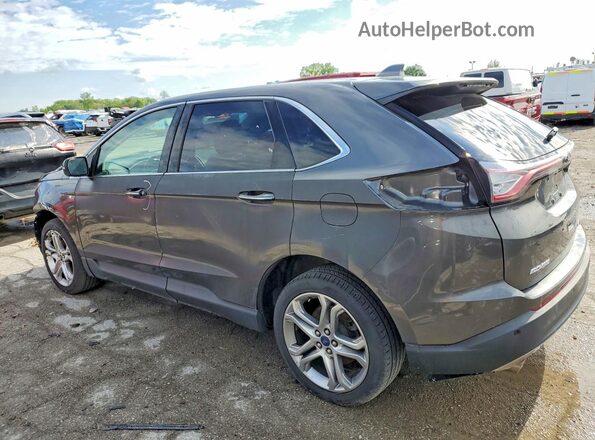 2FMPK3K91HBB17453 2017 FORD EDGE Gray უკანა მარცხენა