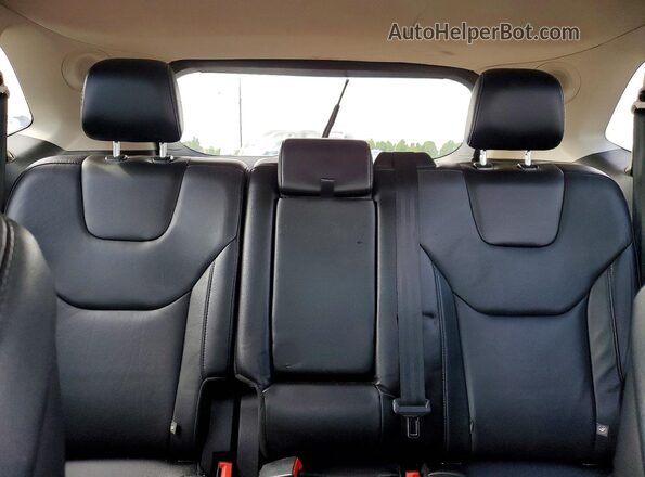2FMPK3K91HBB17453 2017 FORD EDGE Gray უკანა სავარძლების ხედი