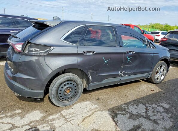 2FMPK3K91HBB17453 2017 FORD EDGE Gray უკანა მარჯვენა