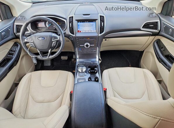 2FMPK3K91KBB11885 2019 FORD EDGE Бордовый 