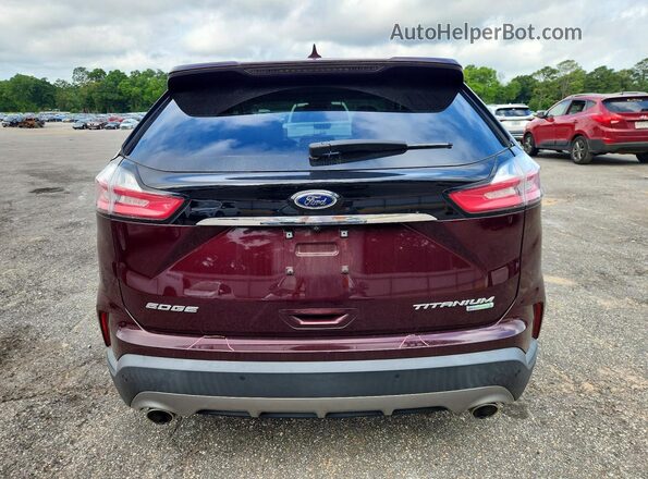 2FMPK3K91KBB11885 2019 FORD EDGE Бордовый 