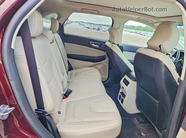 2FMPK3K91KBB11885 2019 FORD EDGE Бордовый 
