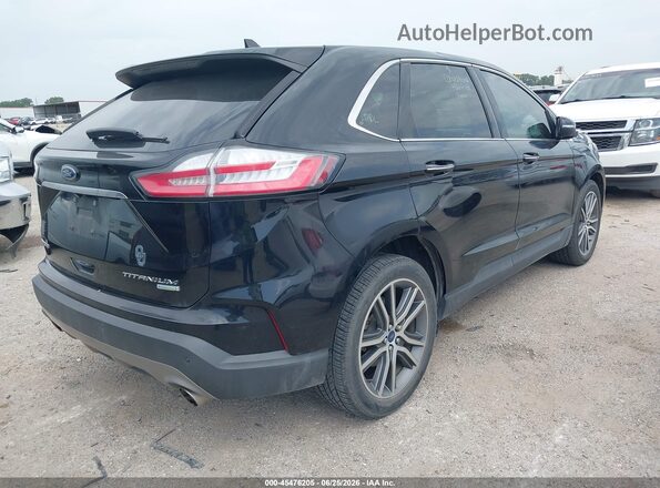2FMPK3K91KBB80205 2019 FORD EDGE Black Tył prawy