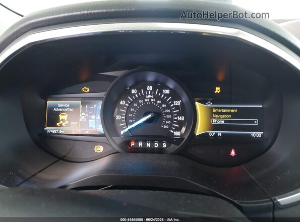 2FMPK3K91LBA66870 2020 FORD EDGE White Widok tylnych siedzeń