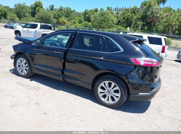 2FMPK3K91LBB42488 2020 FORD EDGE Black Rear left