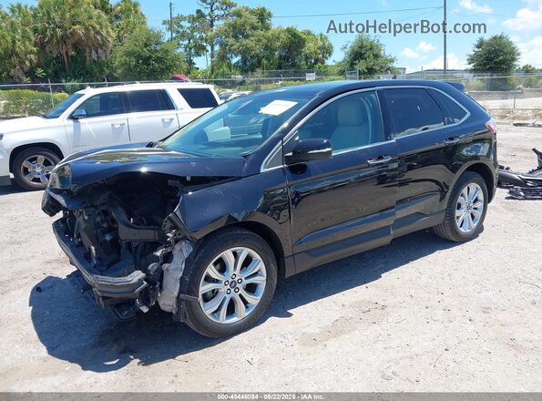 2FMPK3K91LBB42488 2020 FORD EDGE Black Front left