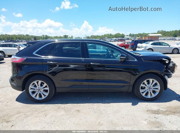 2FMPK3K91LBB42488 2020 FORD EDGE Black Rear interior view