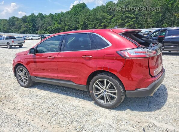 2FMPK3K91LBB65060 2020 FORD EDGE Red Rear left