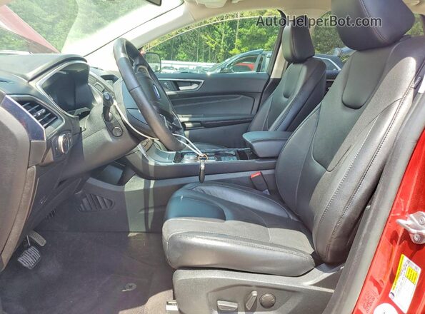 2FMPK3K91LBB65060 2020 FORD EDGE Red Front interior view