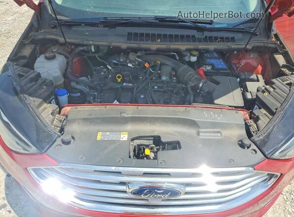 2FMPK3K91LBB65060 2020 FORD EDGE Red Engine compartment view