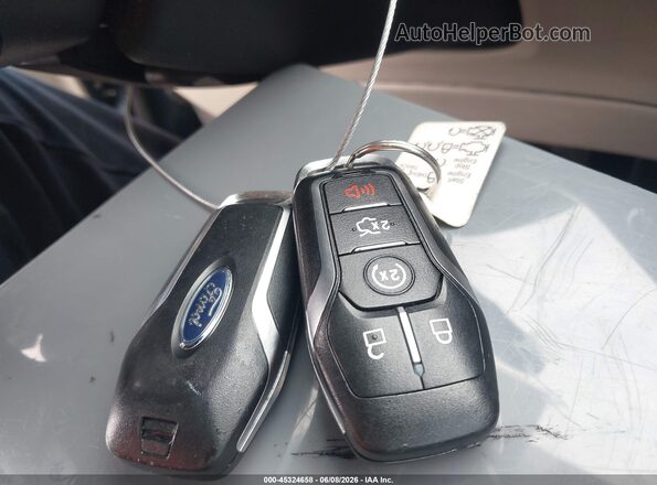 2FMPK3K92GBB41548 2016 FORD EDGE Blue Vista del salpicadero