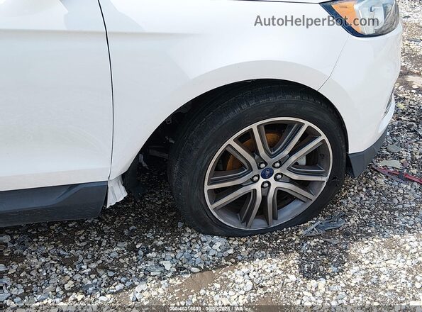 2FMPK3K92KBB22068 2019 FORD EDGE Белый Вид спереди