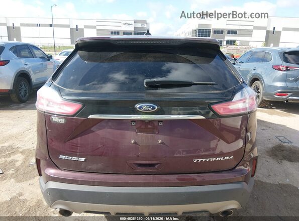 2FMPK3K92LBB61129 2020 FORD EDGE Maroon 