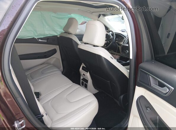 2FMPK3K92LBB61129 2020 FORD EDGE Maroon Вид наклейки з VIN-кодом