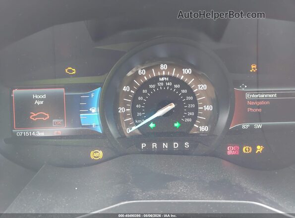 2FMPK3K93JBB74985 2018 FORD EDGE Burgundy უკანა სავარძლების ხედი