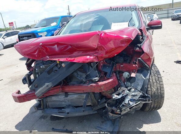 2FMPK3K93JBB74985 2018 FORD EDGE Burgundy ხელსაწყოთა პანელის ხედი