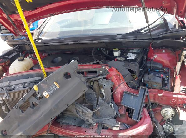 2FMPK3K93JBB74985 2018 FORD EDGE Burgundy უკანა ხედი