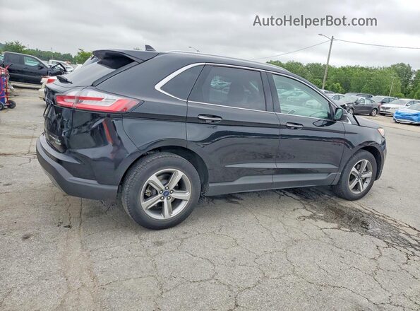 2FMPK3K93KBB35511 2019 FORD EDGE Черный Задняя правая четверть