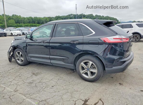 2FMPK3K93KBB35511 2019 FORD EDGE Черный Задняя левая четверть