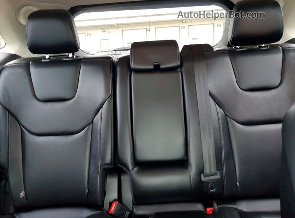 2FMPK3K93KBB35511 2019 FORD EDGE Черный Вид задних сидений