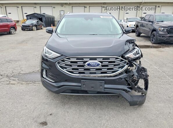 2FMPK3K93KBB35511 2019 FORD EDGE Черный Вид спереди
