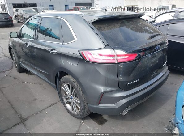 2FMPK3K93KBB69805 2019 FORD EDGE Gray უკანა მარცხენა
