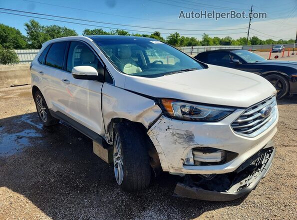 2FMPK3K93KBC68267 2019 FORD EDGE White წინა მარჯვენა