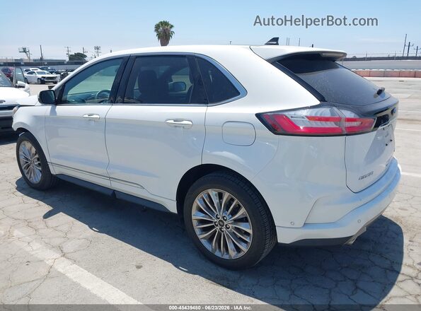 2FMPK3K93LBB15552 2020 FORD EDGE White Trasero izquierdo