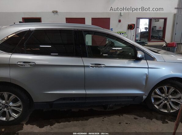 2FMPK3K93LBB57011 2020 FORD EDGE Silver Սալոնի հետևի տեսք