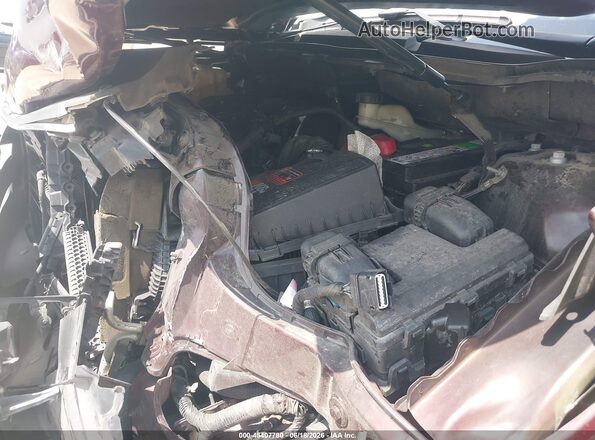 2FMPK3K94HBC01346 2017 FORD EDGE Burgundy Vista trasera