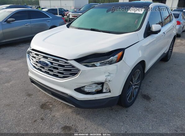 2FMPK3K94LBA05139 2020 FORD EDGE White Front view