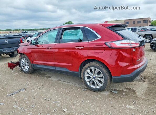 2FMPK3K94LBA19929 2020 FORD EDGE Red Rear left