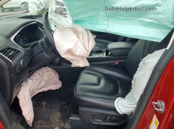 2FMPK3K94LBA19929 2020 FORD EDGE Red Front interior view