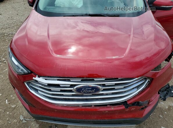 2FMPK3K94LBA19929 2020 FORD EDGE Red Rear interior view