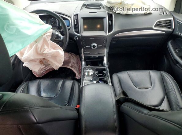 2FMPK3K94LBA19929 2020 FORD EDGE Red Dashboard view