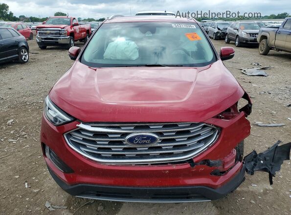 2FMPK3K94LBA19929 2020 FORD EDGE Red Front view
