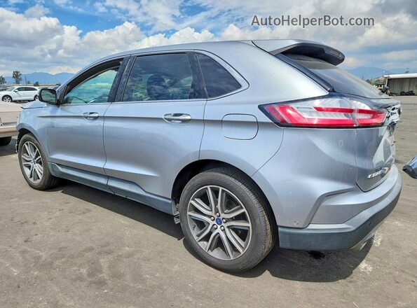 2FMPK3K94LBB24387 2020 FORD EDGE Silver Tył lewy