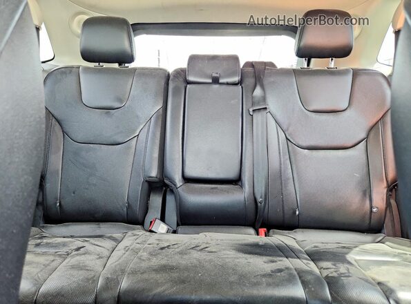 2FMPK3K94LBB24387 2020 FORD EDGE Silver Widok tylnych siedzeń