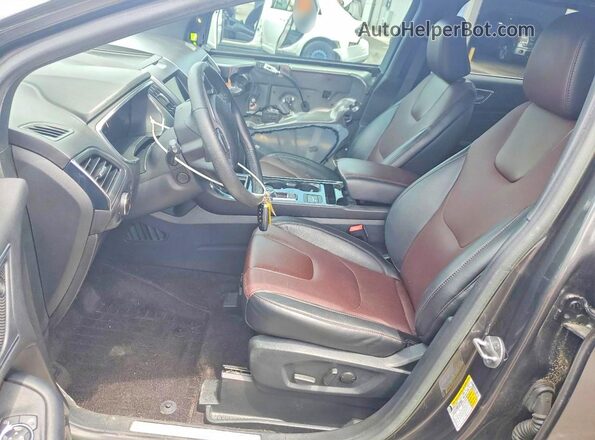 2FMPK3K94LBB62606 2020 FORD EDGE Gray წინა სალონის ხედი