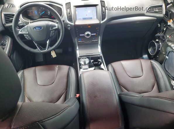 2FMPK3K94LBB62606 2020 FORD EDGE Gray წინა პანელის ხედი