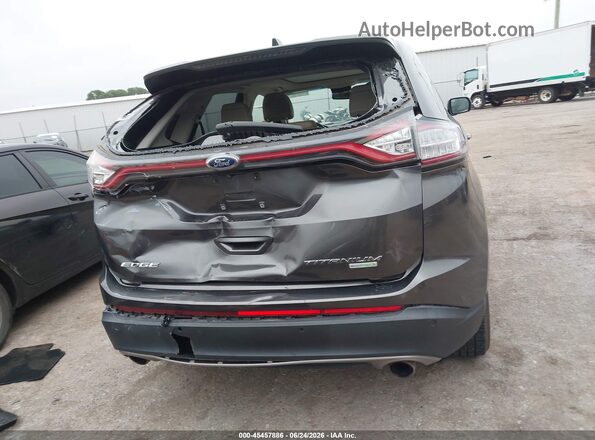2FMPK3K95HBC63712 2017 FORD EDGE Gray 