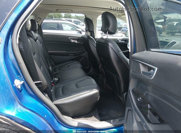 2FMPK3K95JBB07000 2018 FORD EDGE Синий Вид наклейки с VIN-кодом